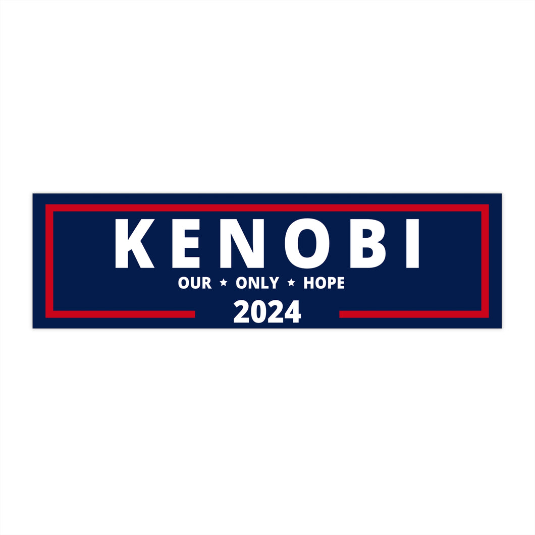 Kenobi 2024 Bumper Stickers