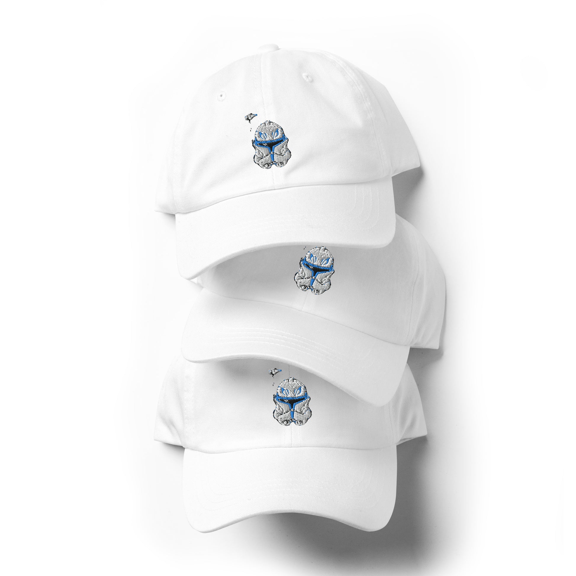 "Blue Clone Capt" 3D Puff Embroidered Cap