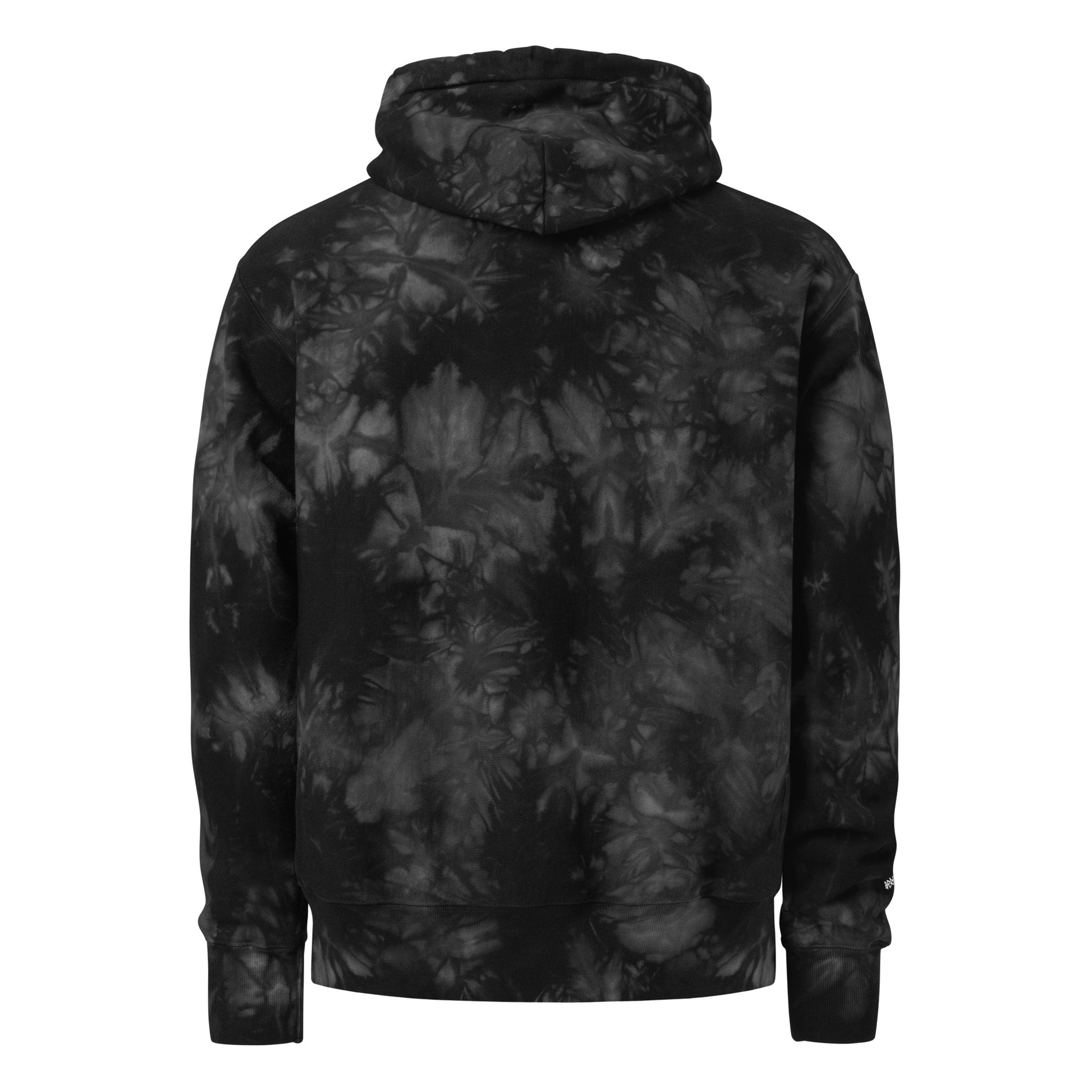 Rebel Scum Embroidered Unisex Champion tie-dye hoodie