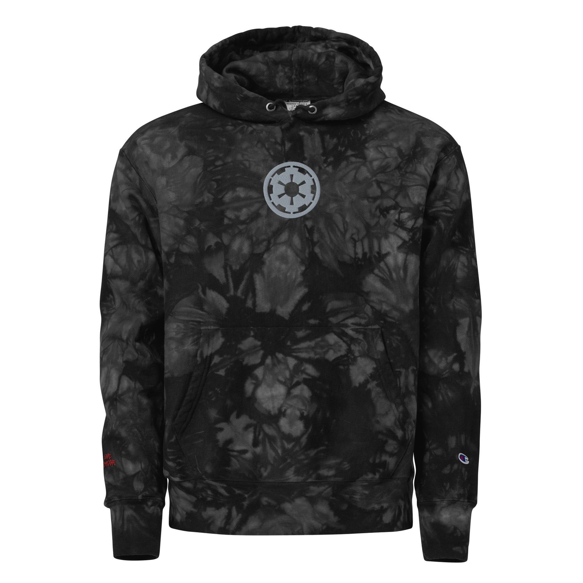 Long Live The Empire Embroidered Unisex Champion tie-dye hoodie