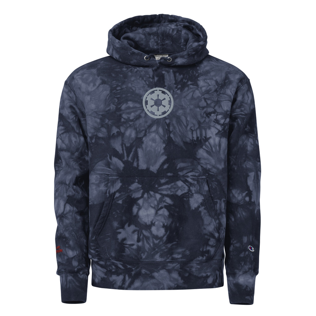Long Live The Empire Embroidered Unisex Champion tie-dye hoodie