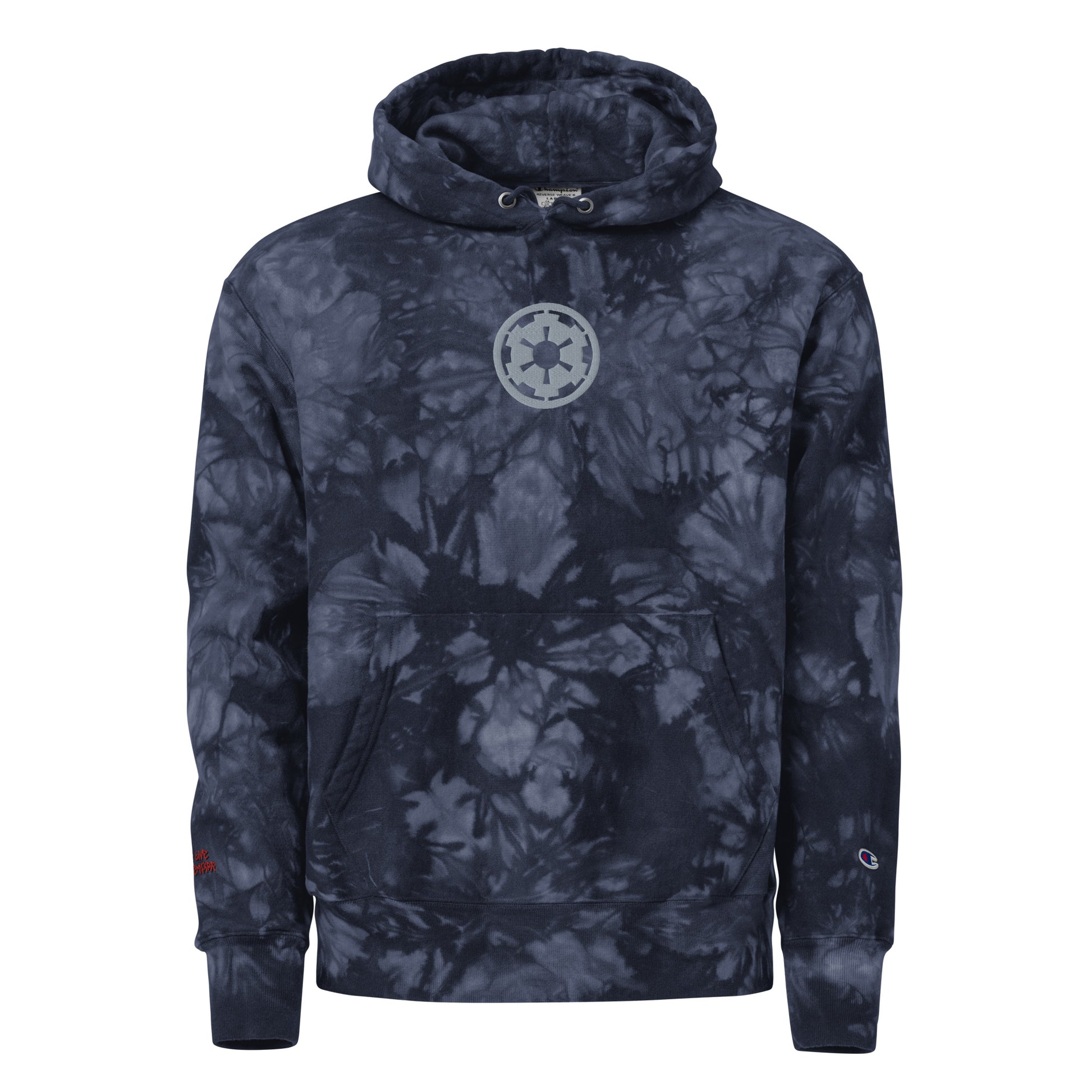 Long Live The Empire Embroidered Unisex Champion tie-dye hoodie