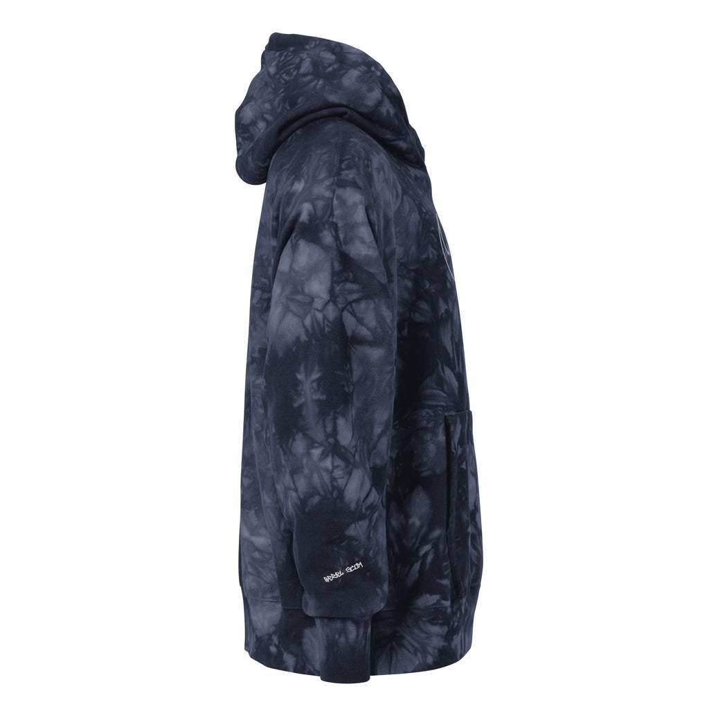 Rebel Scum Embroidered Unisex Champion tie-dye hoodie