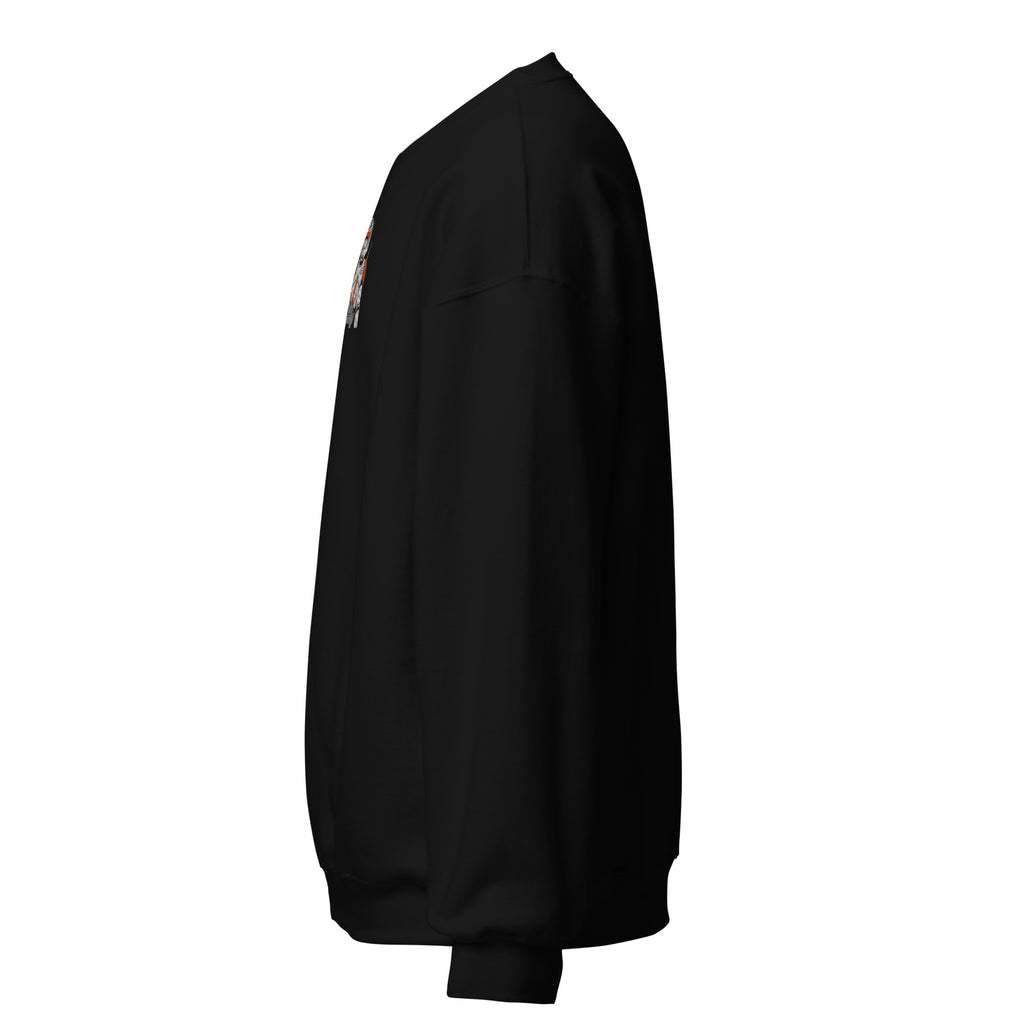 "Orange Clone Commander" Embroidered Sweatshirt