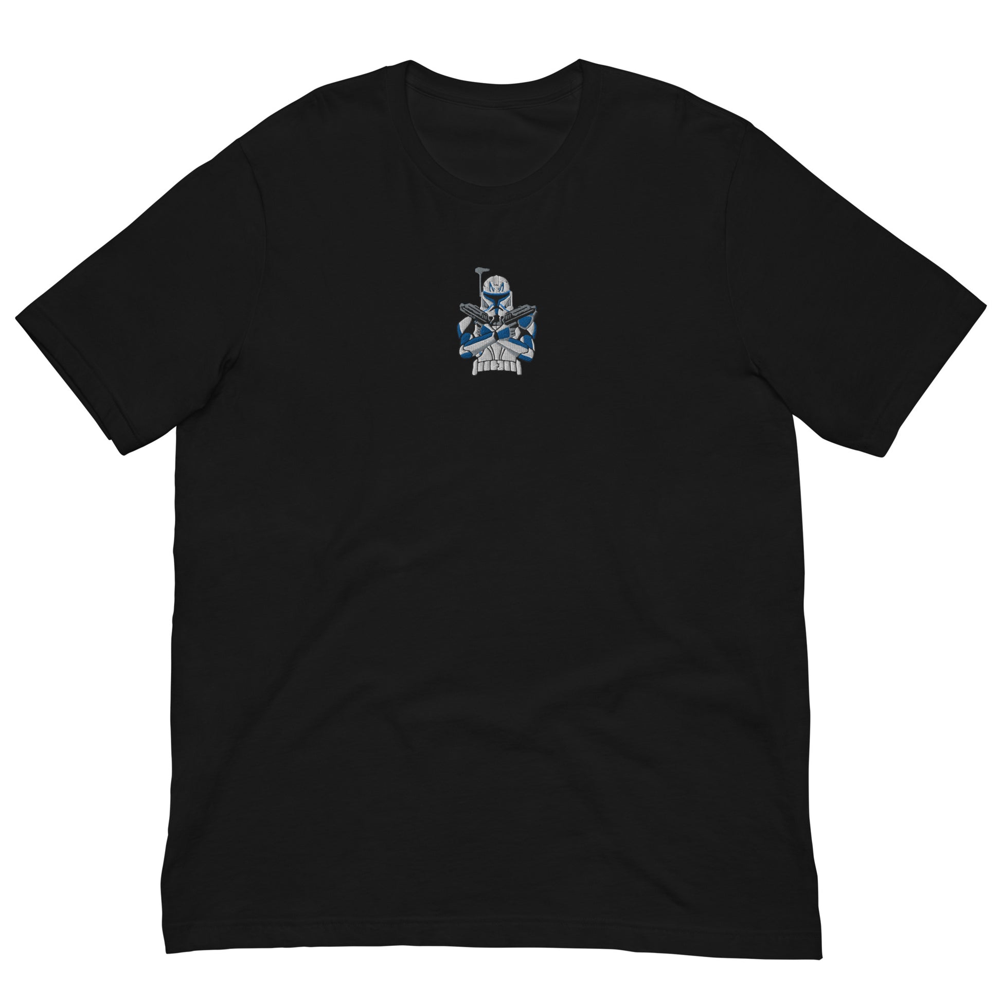 "Blue Clone Captain" Embroidered t-shirt