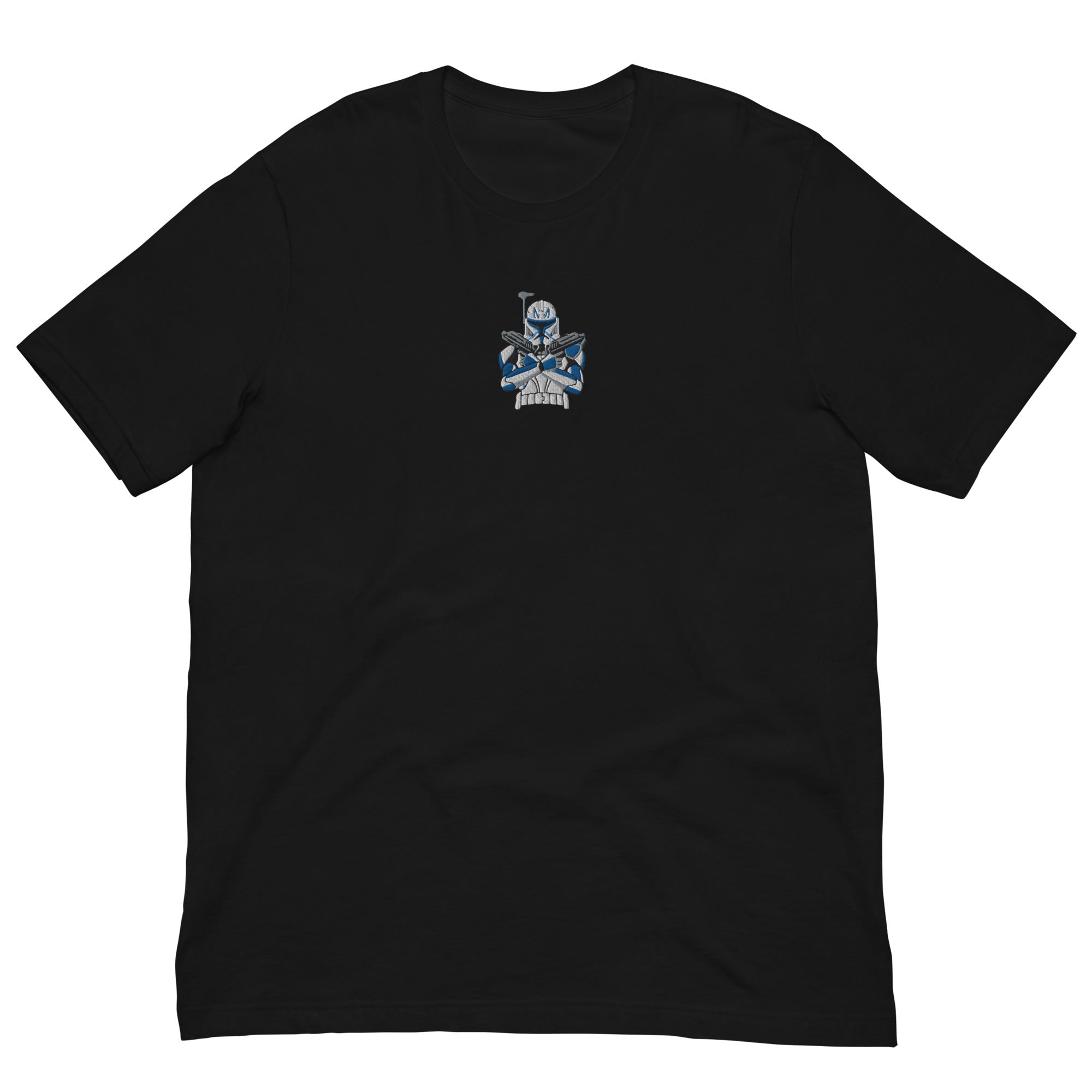 "Blue Clone Captain" Embroidered t-shirt