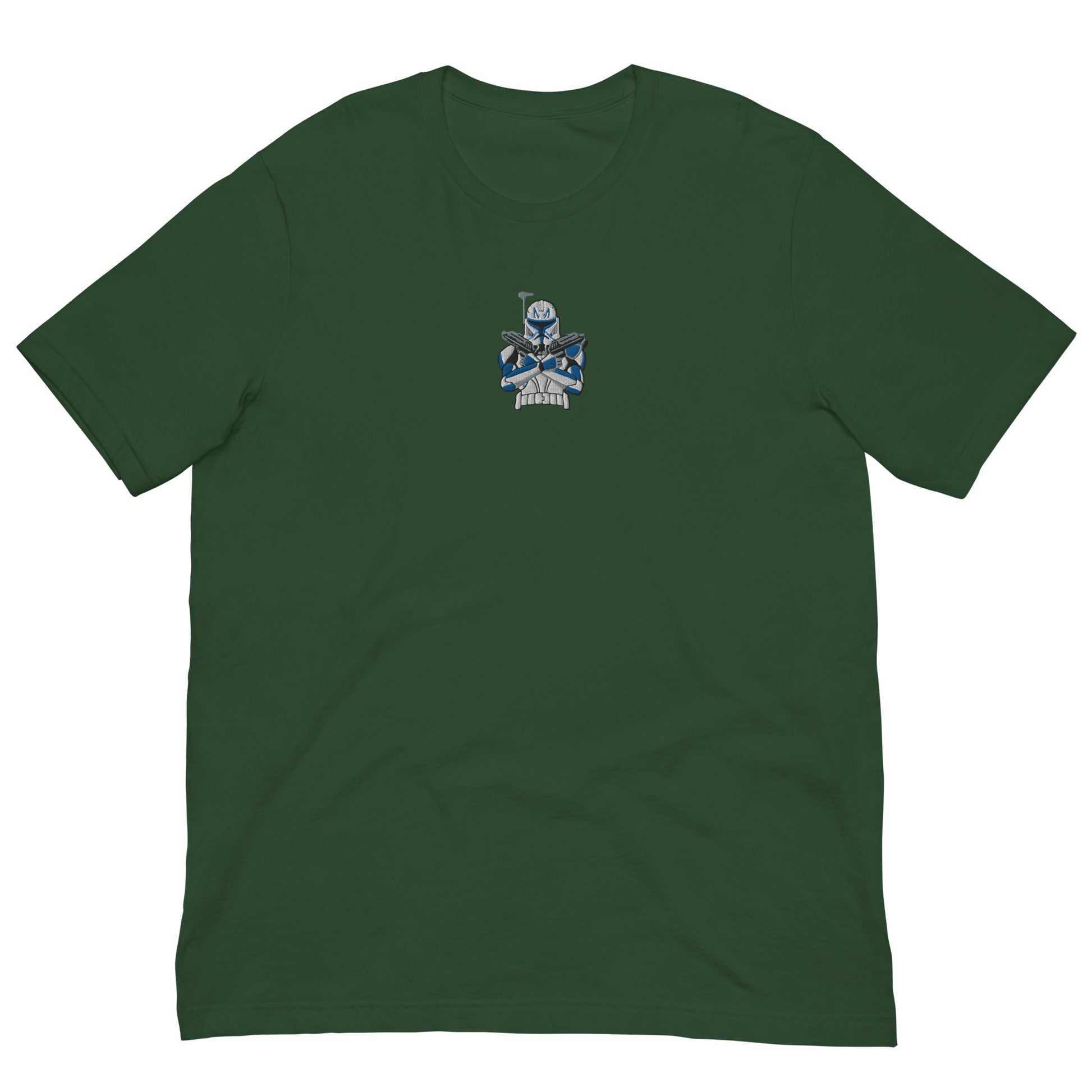 "Blue Clone Captain" Embroidered t-shirt