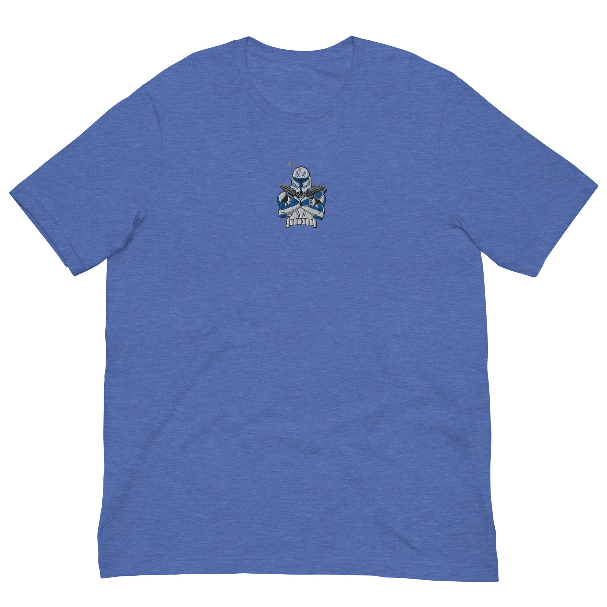 "Blue Clone Captain" Embroidered t-shirt