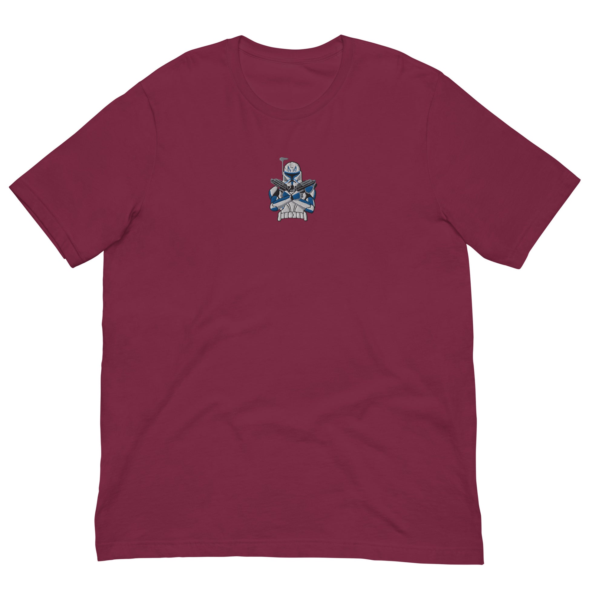 "Blue Clone Captain" Embroidered t-shirt