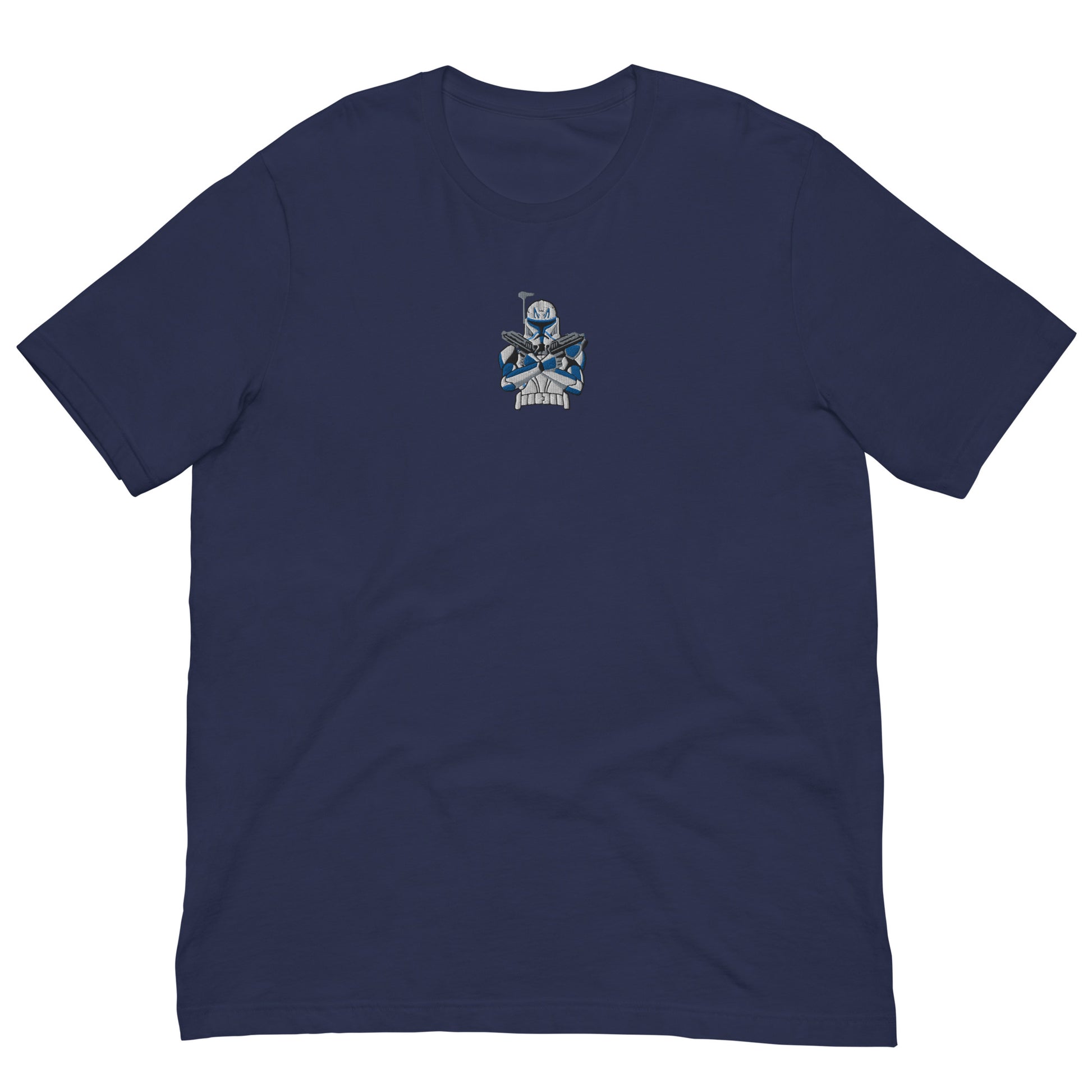"Blue Clone Captain" Embroidered t-shirt